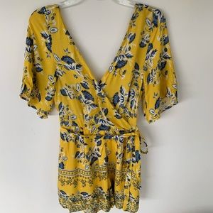 Floral Romper